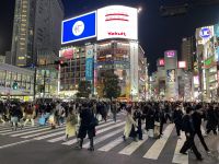 Shibuya-Kreuzung - Tokio