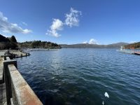 Bootsfahrt auf dem Ashi See