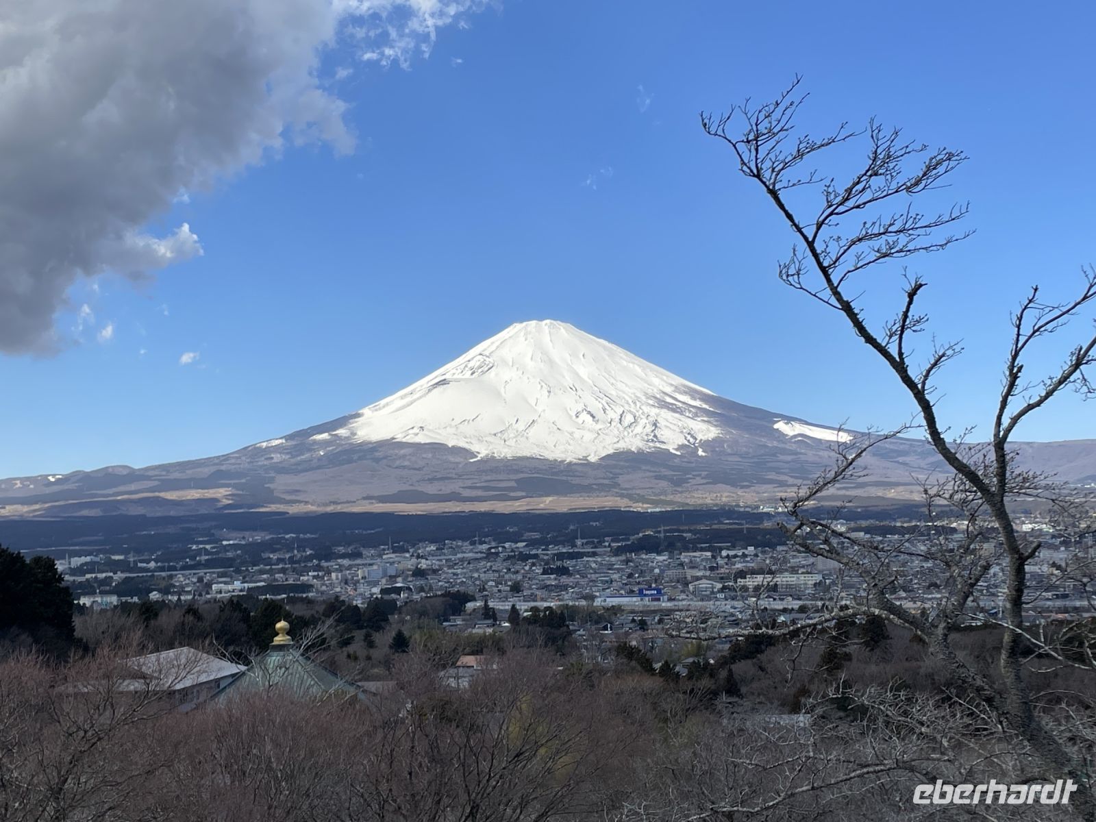Aussichtspunkt Shizuoka mit Blick auf den Fuji