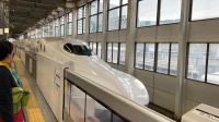 Weiterfahrt mit dem Shinkansen nach Kyoto