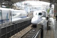 Umsteigen in Nagoya in den Shinkansen