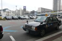 Hiroshima, mit dem Taxi ins Hotel