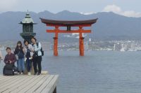 Itsukushima Tempel, Torii