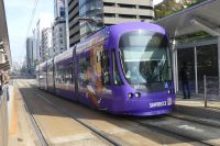 Hiroshima, Fahrt mit der Straßenbahn