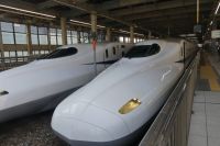 Fahrt mit dem Shinkansen nach Kyoto
