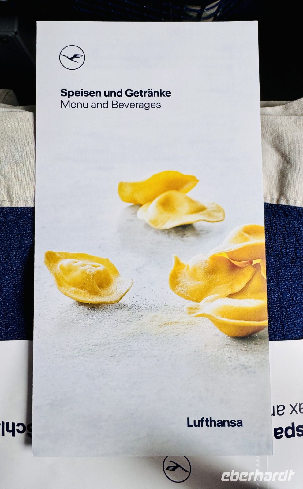 Tag 1 - Menü an Bord