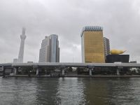 Blick auf Sky Tree, Tokio