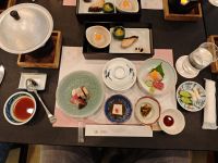 Abendessen im Ryokan