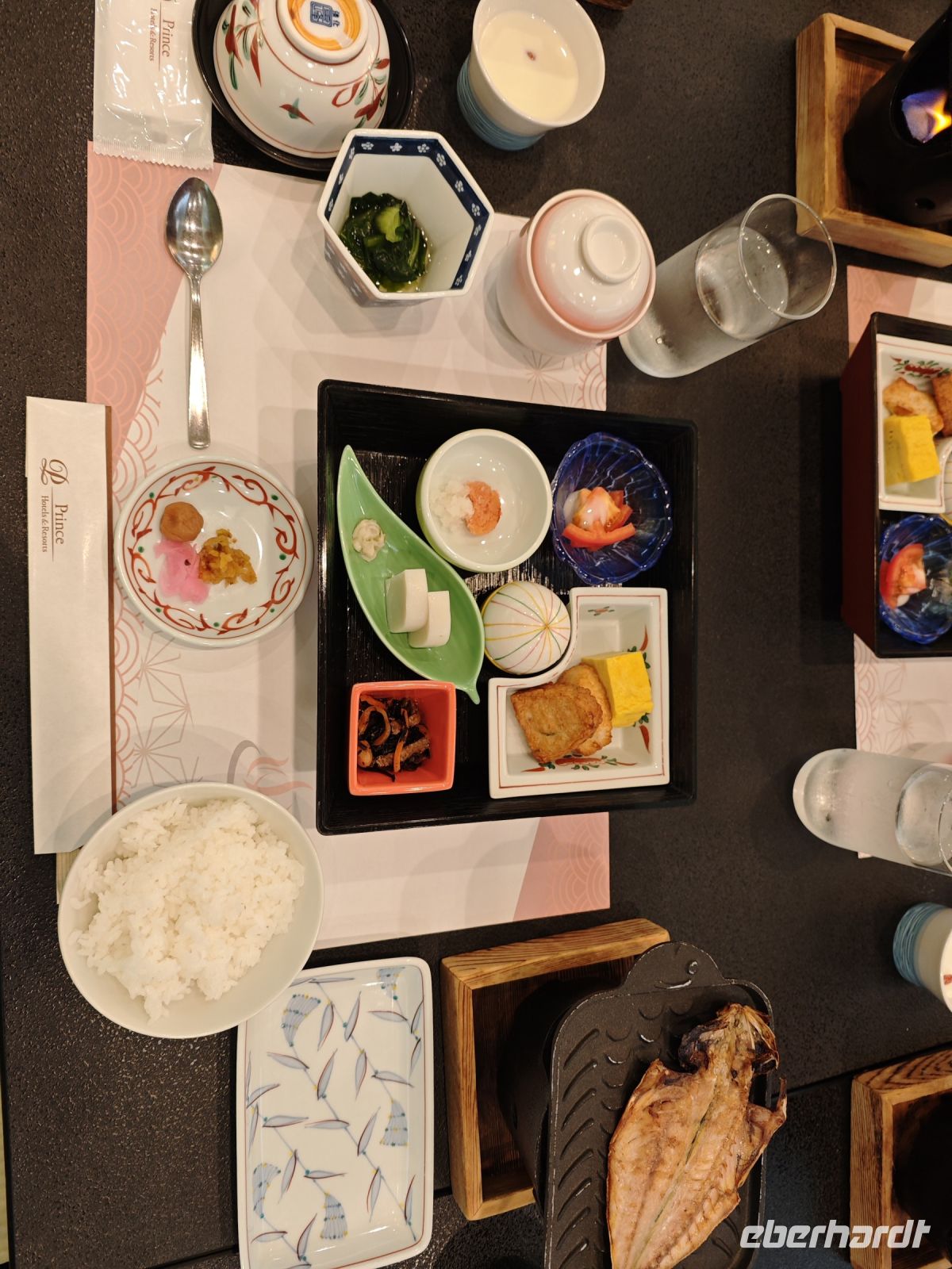 Frühstück im Ryokan