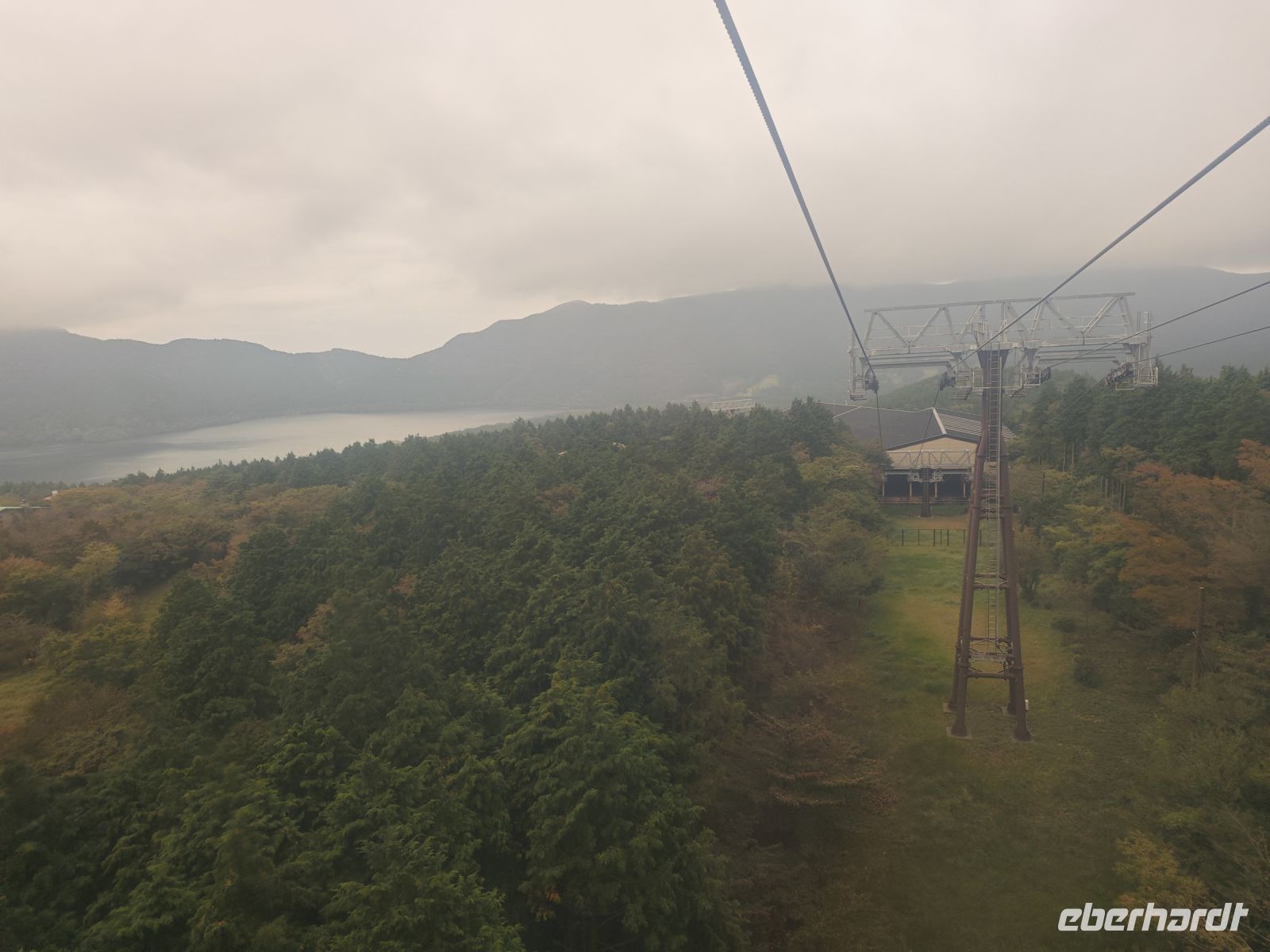 Seilbahnfahrt nach Owakudani