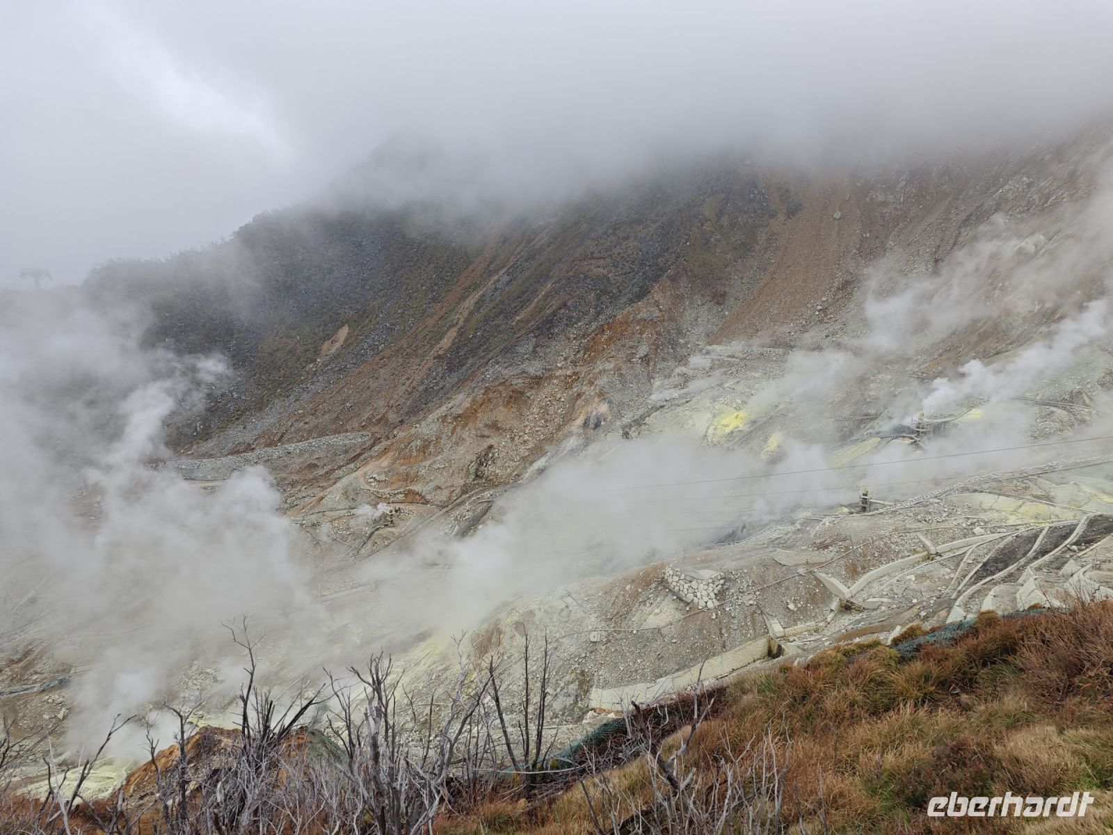 ISchwelfel in Owakudani