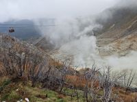 Schwelfel in Owakudani