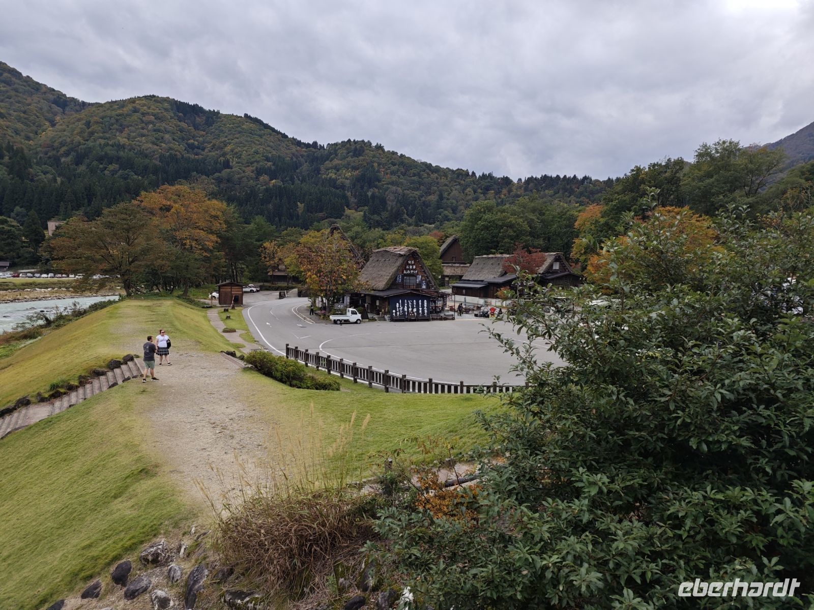 Traditionelles Dorfs Shirakawago
