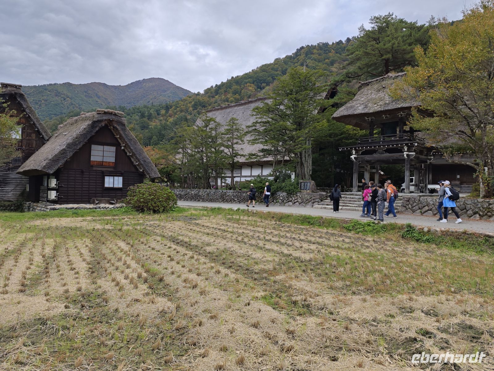 Traditionelles Dorfs Shirakawago
