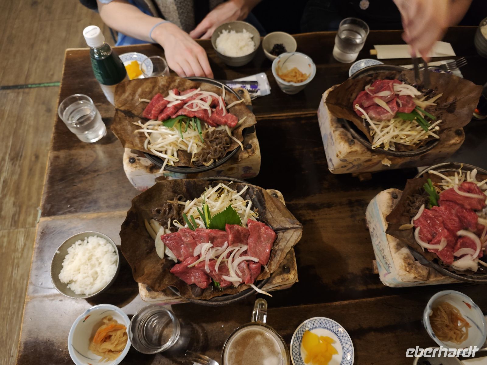 Hida Beef Abendessen Takayama