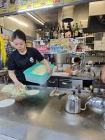 Okonomiyaki Abendessen