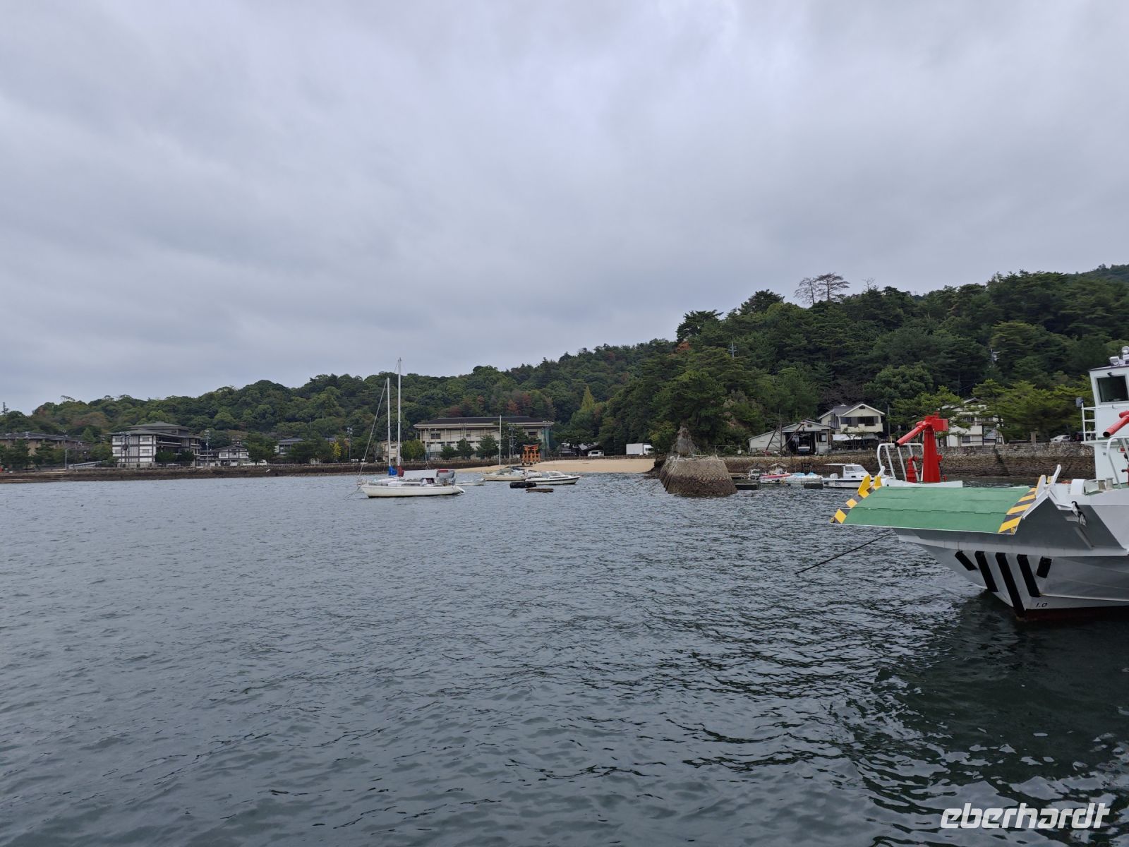 Bootsfahrt auf die Insel Miyajima