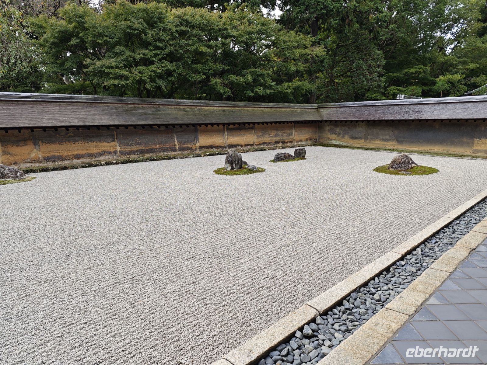 Ryoanji-Tempel mit Zen-Garten