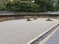 Ryoanji-Tempel mit Zen-Garten