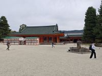 Heian-Schrein in Kyoto mit Gartenanlage