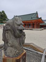Heian-Schrein in Kyoto mit Gartenanlage