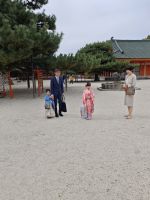 Heian-Schrein in Kyoto mit Gartenanlage