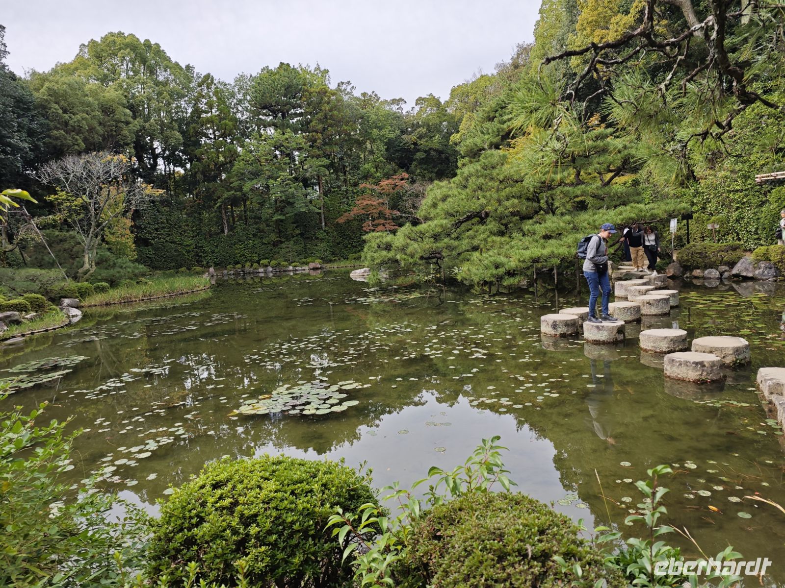 Heian-Schrein in Kyoto mit Gartenanlage