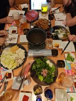 Abschiedsabendessen in Kyoto