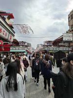 auf dem Weg zum Sensoji-Tempel