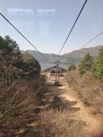 Gondelauffahrt über das Owakudani-Tal