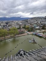 Blick von der Burganlage Matsumoto