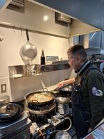 hier kocht der Chef noch persönlich