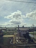 Fahrt mit dem Shinkanzen