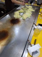 Okonomiyaki-Abendessen