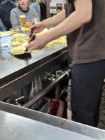 Okonomiyaki-Abendessen