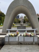 im Friedenspark in Hiroshima