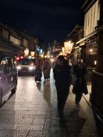 im Geisha-Viertel in Kyoto