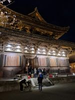 Toji-Tempel in Kyoto - illuminierter Garten