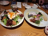 japanisches Abschiedsabendessen in Kyoto