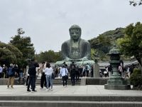 5. Tag: Über Kamakura zum Fuji – Buddha-Statue in Kamakura