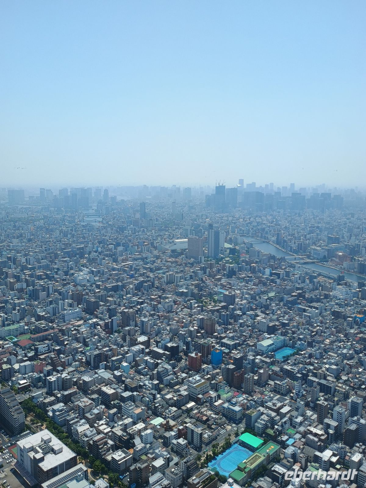 Blick vom Skytree auf Tokio