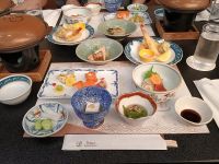 Abendessen im Ryokan 