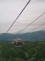 Auffahrt zu Owakudani 