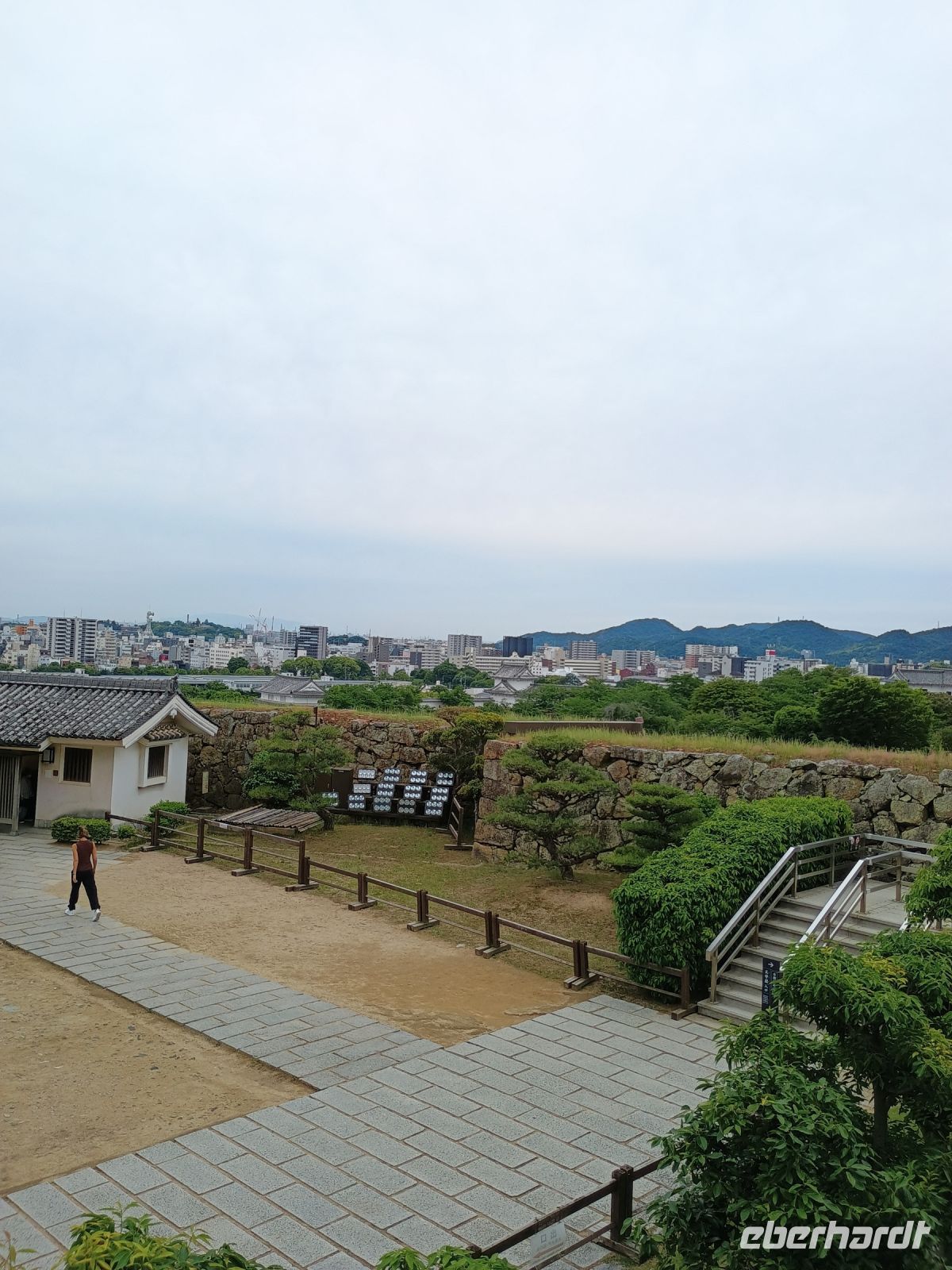 Blick auf Himeji 