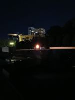 Friedenspark bei Nacht 