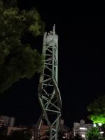 Friedenspark bei Nacht 