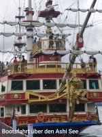 Bootsfahrt Ashi See