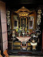 Haus in Shirakawago - privater Schrein