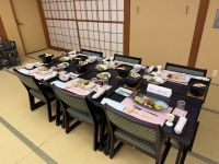 traditionelles japanisches Abendessen im Ryokan Hotel &ndash; &copy; Jacob Spangenberg (Eberhardt TRAVEL)