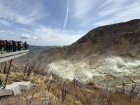 Fahrt mit der Ropeway Gondelbahn bis nach Sounzan Gora mit Stopp an den Schwefelquellen &ndash; &copy; Jacob Spangenberg (Eberhardt TRAVEL)